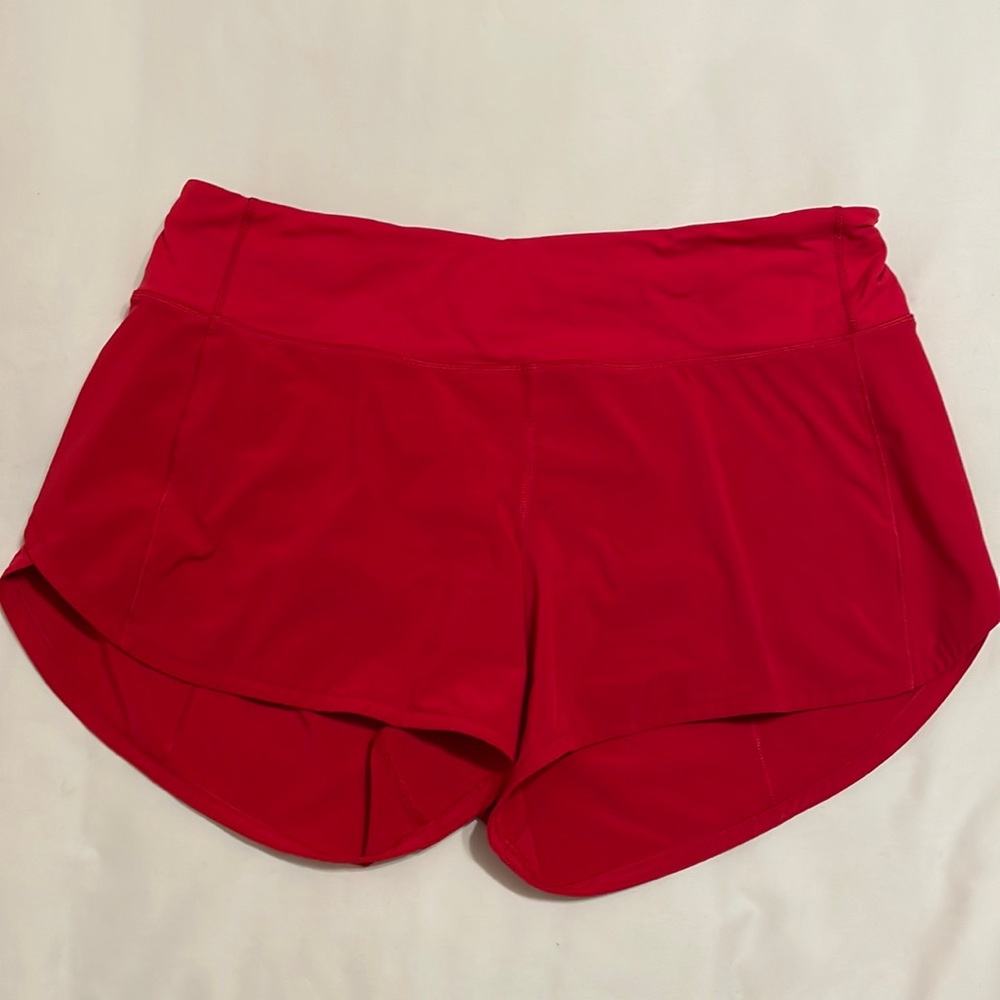 LULULEMON SPEED UP SHORTS🍋